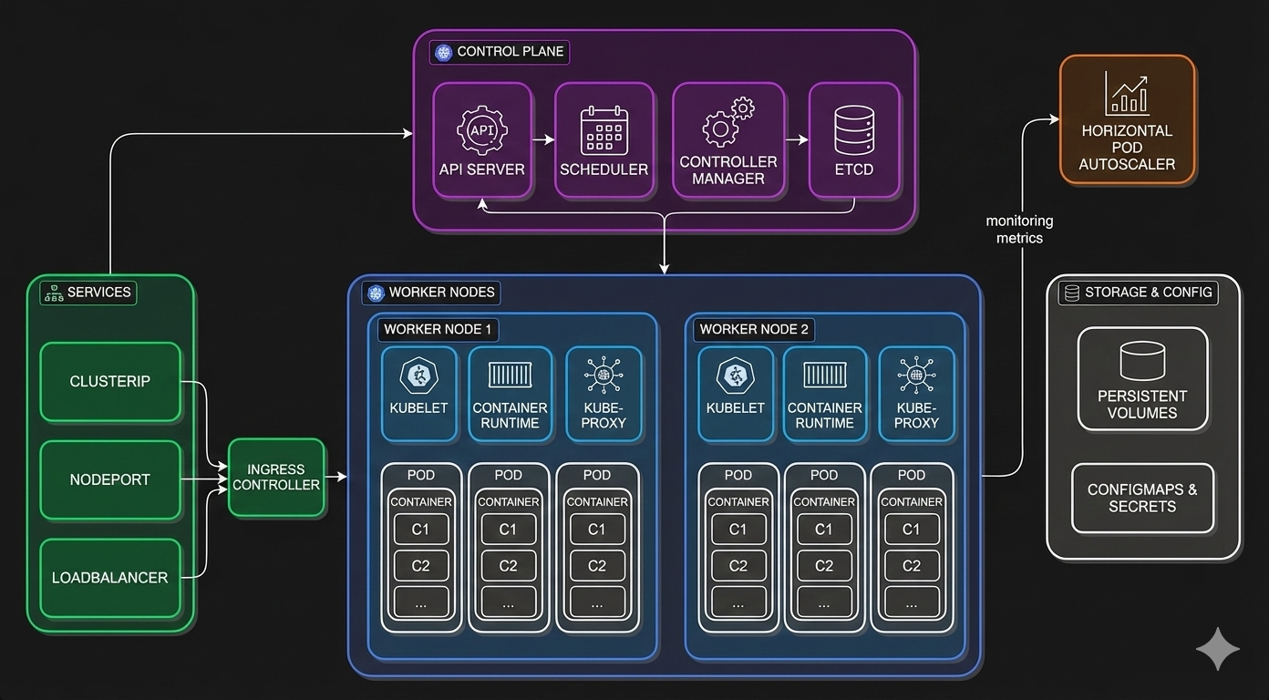 Kubernetes Architecture Diagram